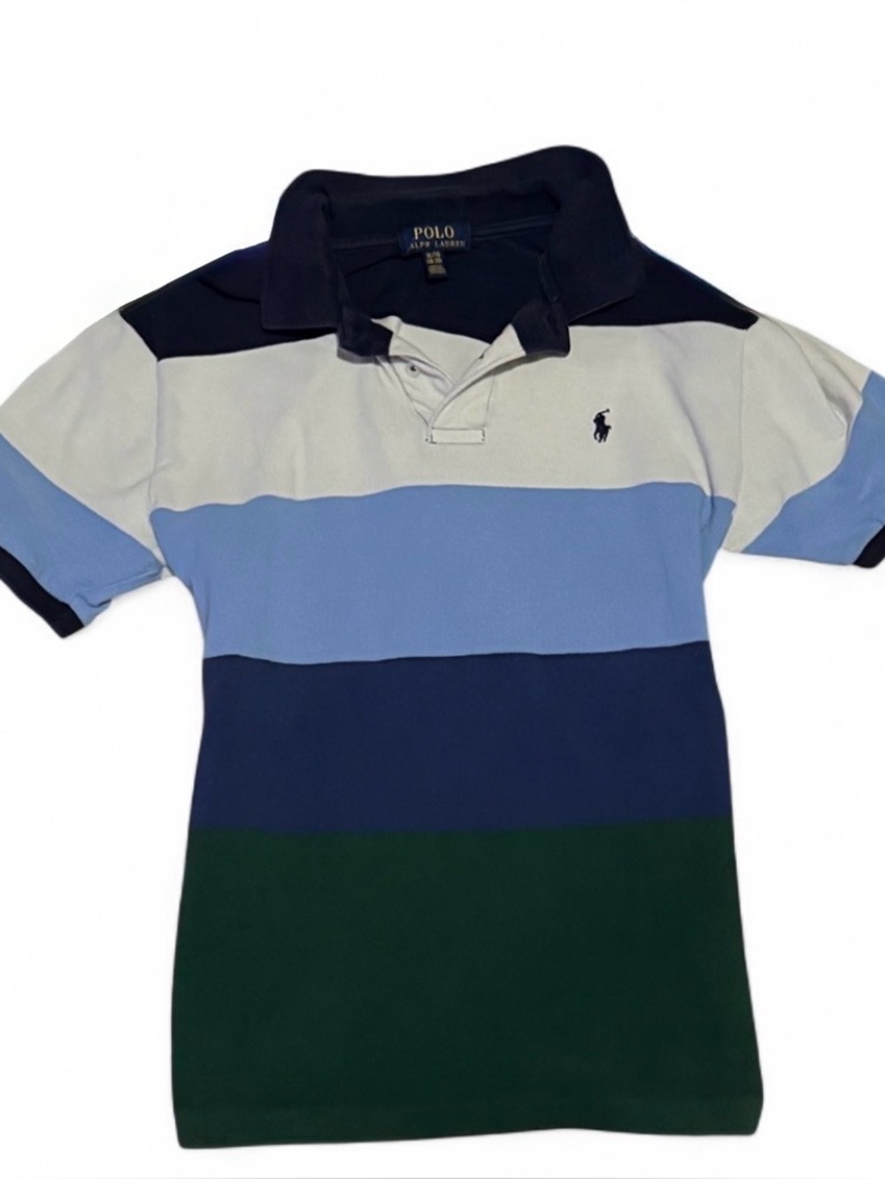 Polo Ralph Lauren Color Block Striped Polo Shirt